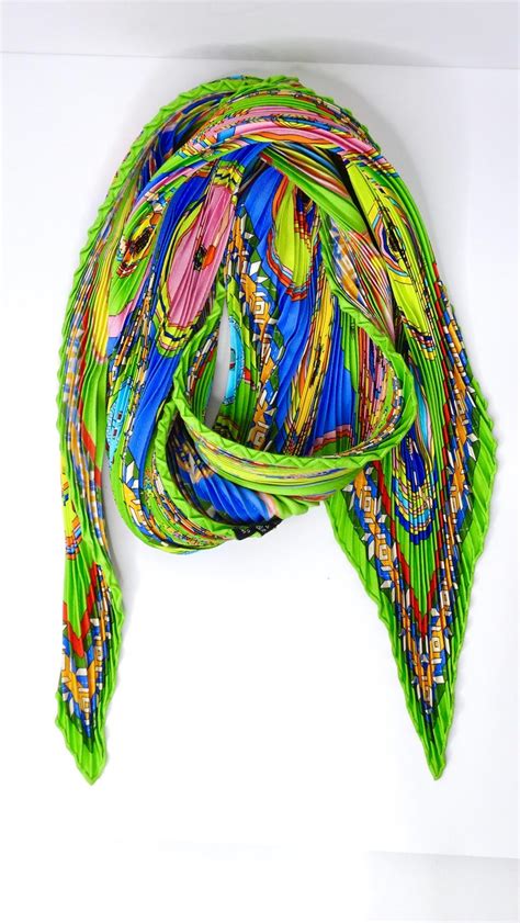 hermes plisse scarf|hermes pleated please scarf.